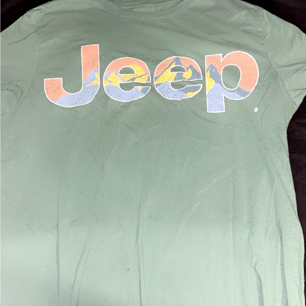 Jeep Green Men's T-Shirt